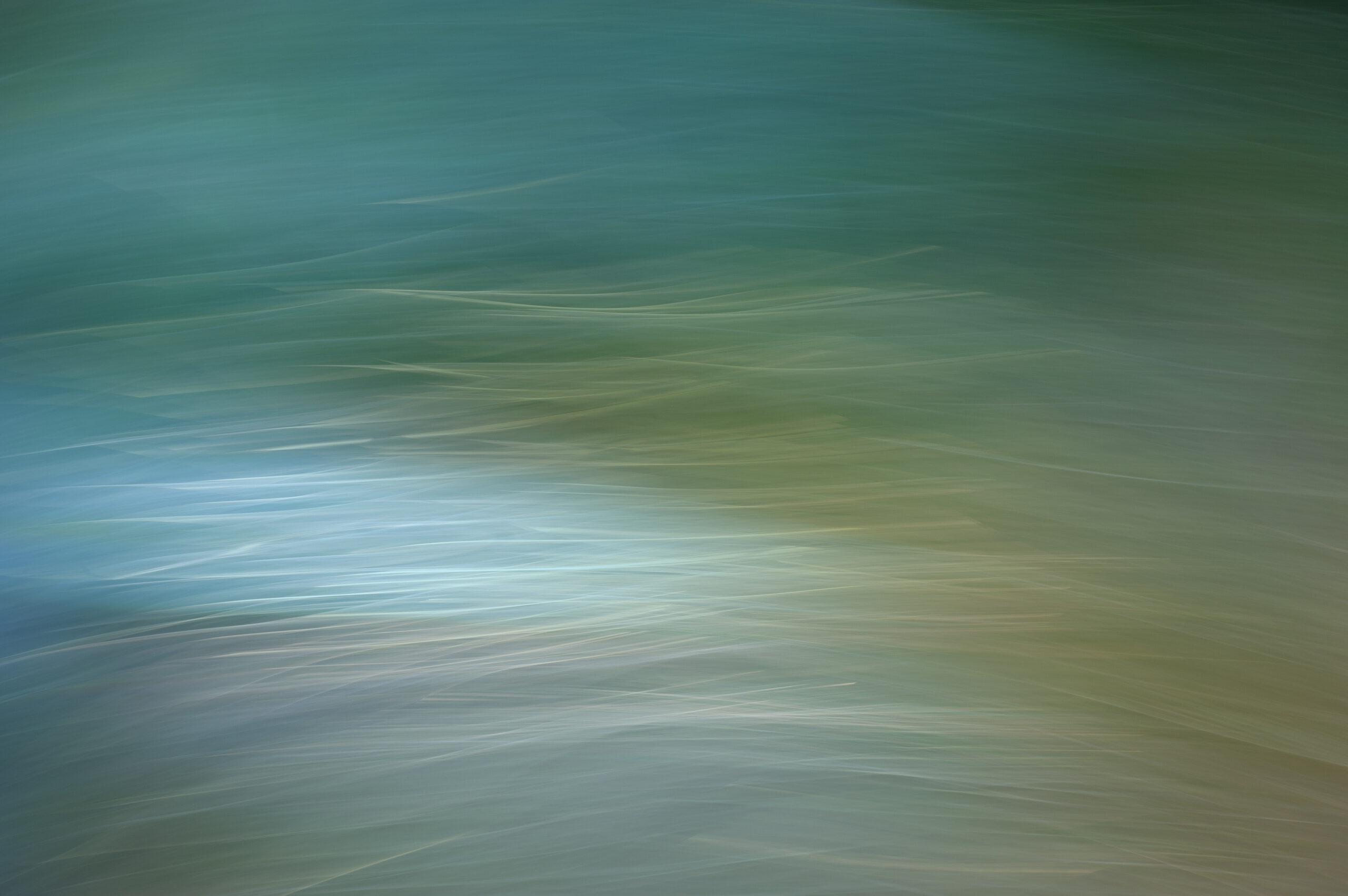 Blauawgroene foto met lichtstrepen, abstract