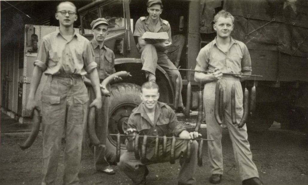 Slagerij Medan, Nederlands-Indië rond 1947