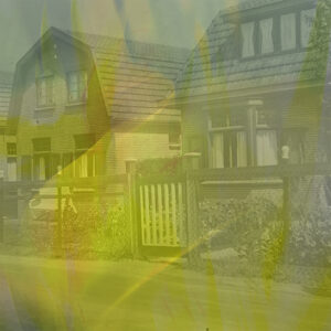 Twee oude huizen in De Meern