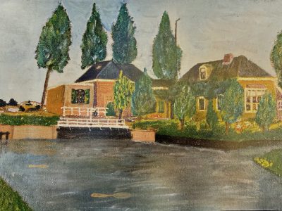 Schilderij gemaal opa Gerssen